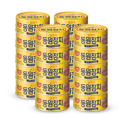 [SaleNOWㅣ인기상품] 동원참치 살코기 라이트스탠다드: 편리하고 영양가 높은 해산물 선택 [세일나우ㅣ추천상품]