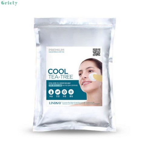 린제이 프리미엄 티트리 모델링팩 지퍼백 고무팩 1kg 11203474, 콜라겐 1kg
