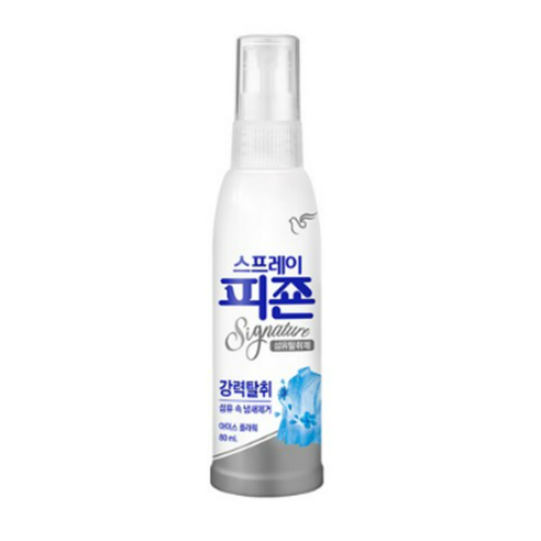 피죤 스프레이 시그니처 섬유탈취제 아이스 플라워향 본품, 80ml, 1개