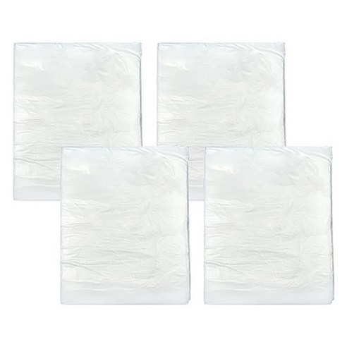 월드크린 분리수거 배접 비닐봉투 백색, 50L, 200개