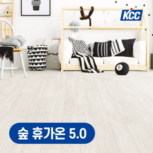 5.0 롤판매 KCC 휴가온 장판 친환경 모노륨장판 5T, 4981