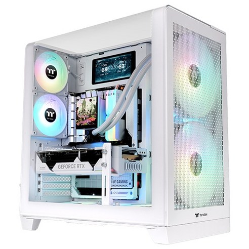 써멀테이크 써멀테이크 View 390 Air (스노우), 1개, 스노우