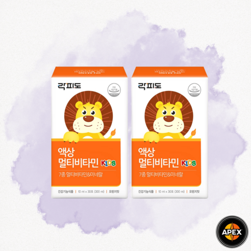락피도 액상 멀티비타민 KIDS 30p, 300ml, 1개