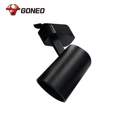 고네오 LED 일체형 레일 트랙조명 7W COB 스포트 플리커프리, 1개, 블랙바디 주백색