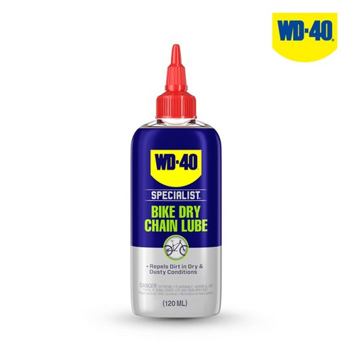 WD40 BIKE Dry 건식 윤활유 120ml, 1개