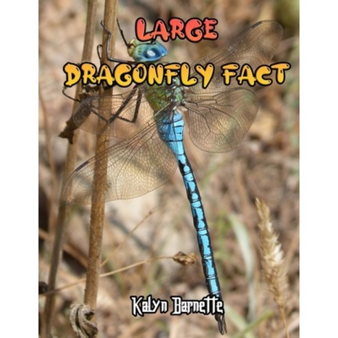 Large Dragonfly Fact: LARGE DRAGONFLY fact for girl age 1-10 LARGE DRAGONFLY fact for boy age 1-10 f... Paperback, Independently Published, English, 9798710544860