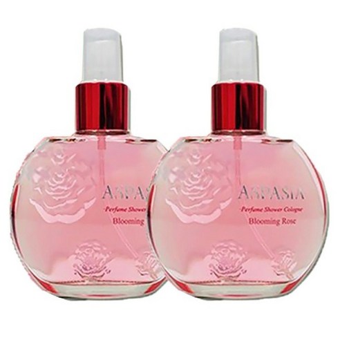 아스파시아 퍼퓸 샤워 코롱 블루밍 로즈 150ml 샤워코롱 꽃향, 4개