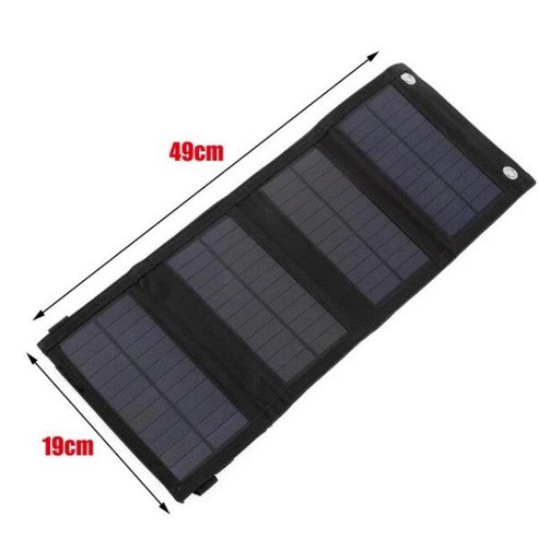 18W 30W 접이식 USB 태양 전지 패널 휴대용 방수 충전기 야외 모바일 전원 배터리, 01 18W