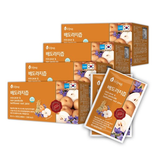 자연에온 배도라지즙 80ml 30개입, 120개