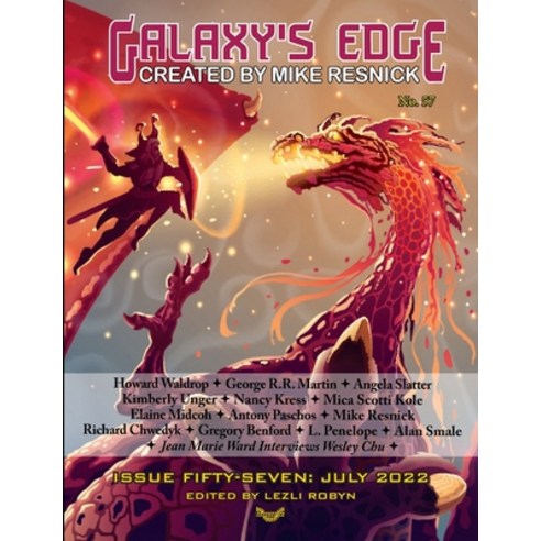 (영문도서) Galaxy''s Edge Magazine: Issue 57 July 2022 Paperback, Phoenix Pick, English, 9781649731234