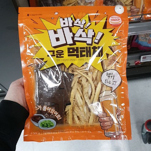 바삭바삭 구운 먹태채 130g, 1개, 단품