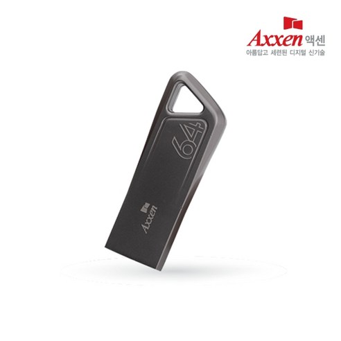 액센 U320 Eagle USB3.2 Gen1 64GB USB메모리 (단자노출형), 0, 1개