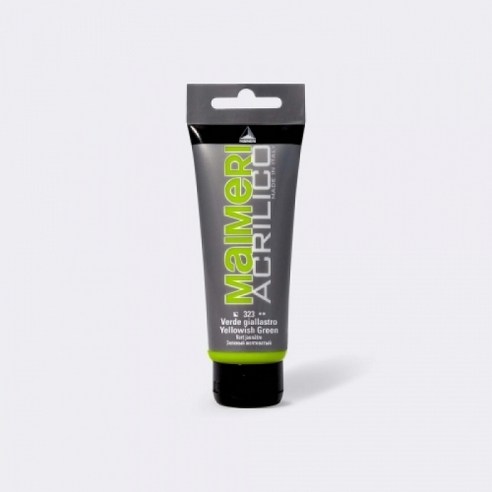 마이메리 아크릴리코 200ml 낱색 아크릴물감, 323 AM YELLOWISH GREEN, 1개