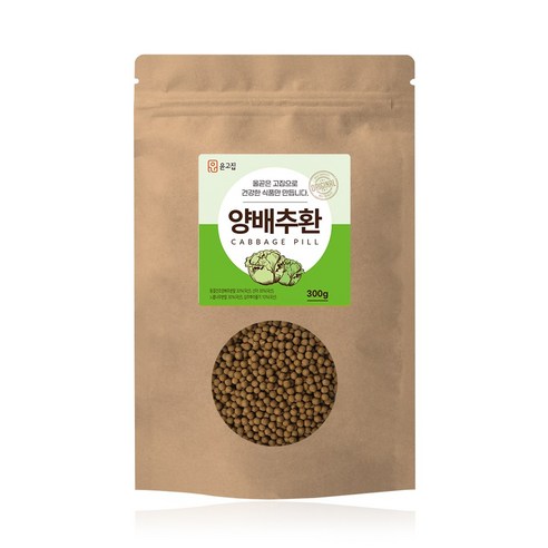 윤고집 국내산 양배추환, 300g, 1개
