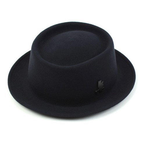 [유니버셜케미스트리 ] Very Short Wool Navy Fedora 울페도라