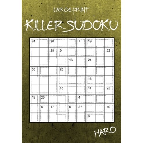 Large Print Hard Killer Sudoku: 100 Challenging Sumdoku Puzzles for Experts Paperback, Independently Published, English, 9798703809952