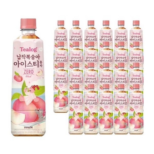 티로그 납작복숭아 아이스티 홍차 제로 500ml 24개 
생수/음료