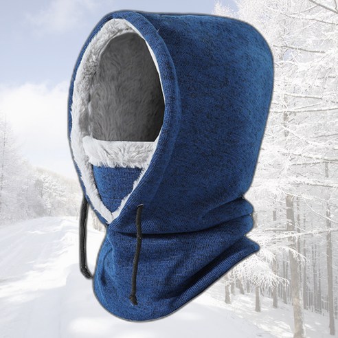 르델세 겨울 양털 후드넥워머 바라클라바 바라클라바넥워머