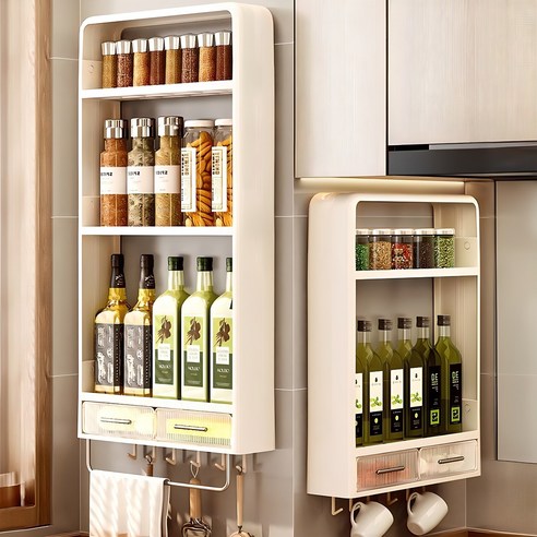 ALLILIO 벽걸이 선반으로 좁은 공간을 넓게, 깔끔하게!