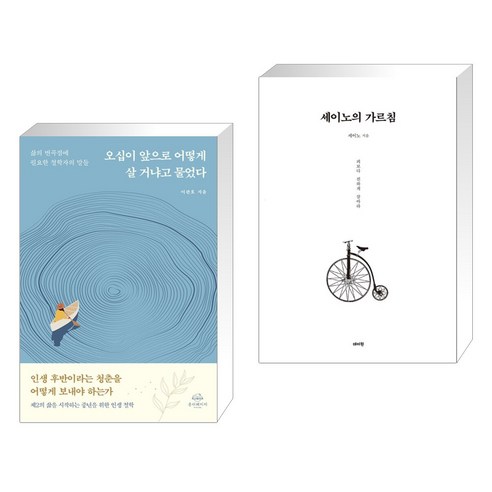 (서점추천) 오십이 앞으로 어떻게 살 거냐고 물었다 + 세이노의 가르침 (전2권), 온더페이지