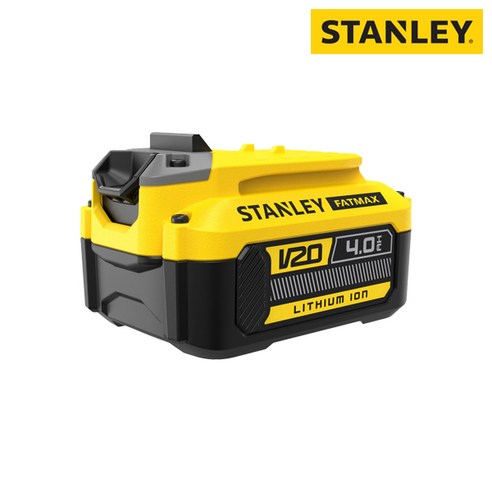 스탠리 정품 FATMAX 20V/4.0A 배터리 SB204, 1개