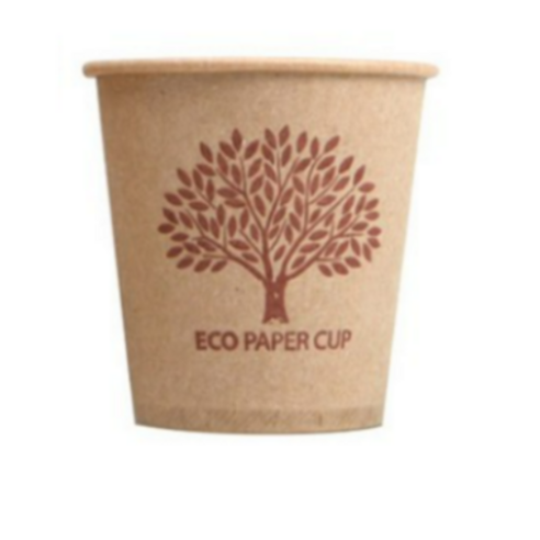 크라프트 종이컵 1000개 친환경소재 분해되는 (브라운) 일반종이컵, 1개