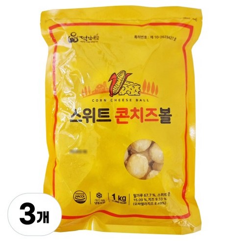 떡안애 스위트 콘치즈볼