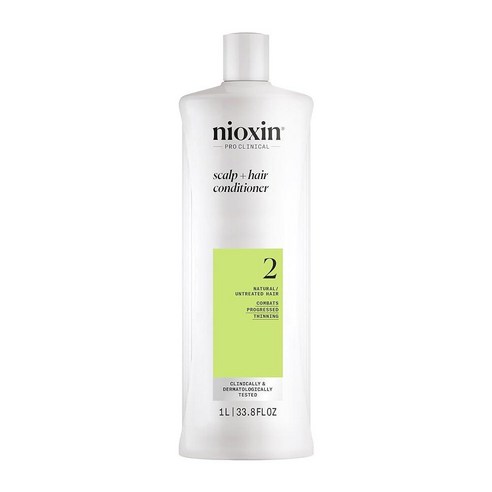 Nioxin System 2 Scalp Cleansing Shampoo with Peppermint Oil, Conditioner_16.9 Fl Oz (Pack o, 1개, 500ml