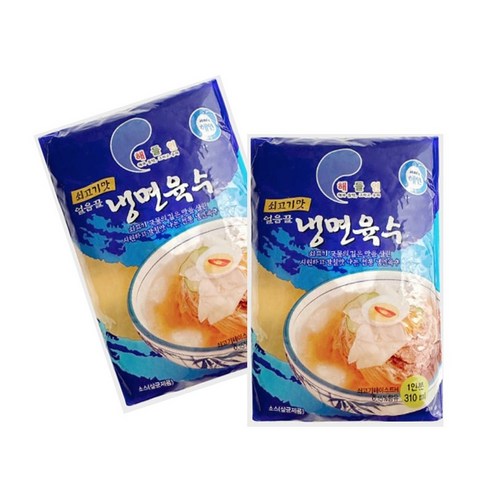 해인 얼음골 냉면육수 쇠고기맛 310g 15개