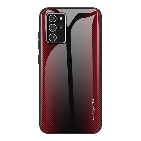 삼성 Note20 점차적인 줄무늬 핸드폰 케이스 강화 유리 낙하 방지 먼지 방지 핸드폰 보호 커버 S10S9 적용