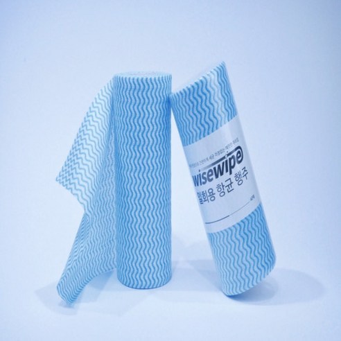와이즈와이프 일회용 행주, 블루, 1개