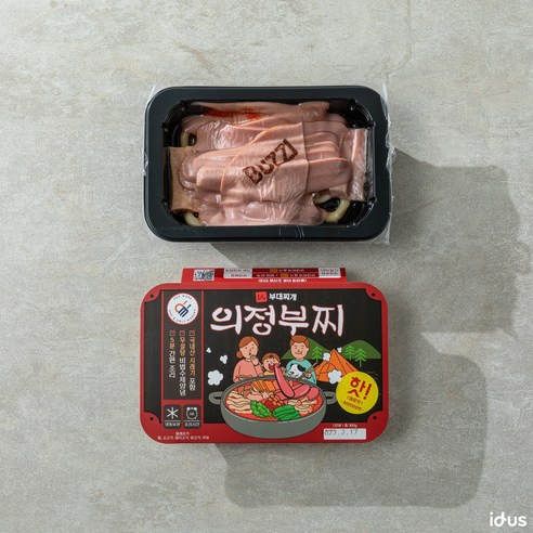 캠핑에서 따뜻하고 맛있는 식사를 위한 궁극적인 솔루션: 의정부찌 캠핑 부대찌개 술안주 밀키트