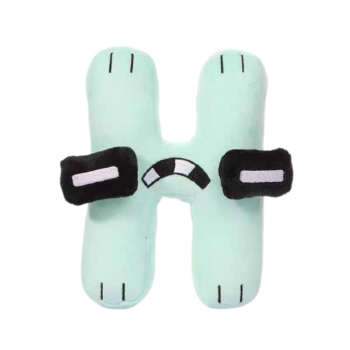 로블록스 알파벳로어 인형, 18cm, H