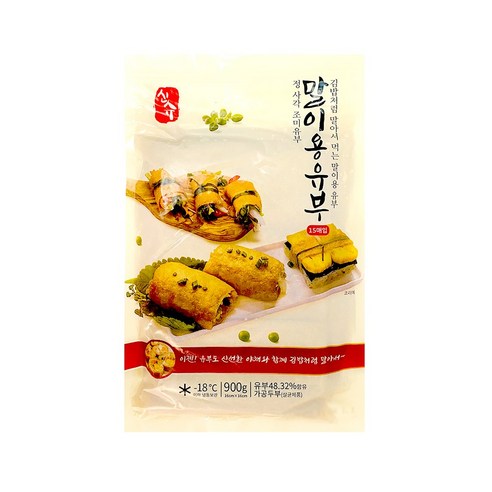 코우 말이용유부 900g (15장) / 냉동조미유부 유부피 김밥말이용유부 코우말이용유부 유부초밥 초밥용유부피 초밥용유부 유부김밥 말이유부 유부말이 유부 조미유부, 1개