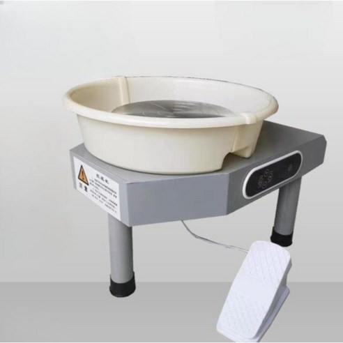 도자기 물레 인버터 전기 회전판 공방 조소 도예 발판, 350W-듀얼코어드라이브