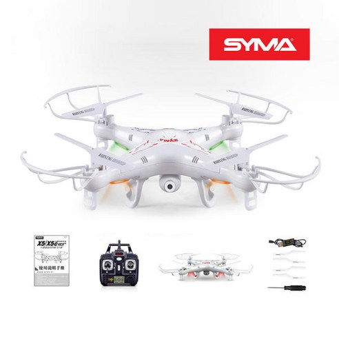 농약 방제용 드론 가격  SYMA X5C 드론, 화이트