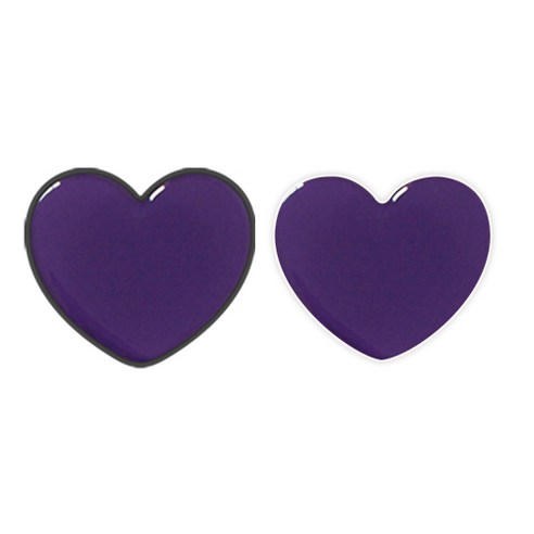 [공방상상] 파스텔하트 하트스마트톡(블랙바디) + 하트스마트톡(화이트바디) / 2종세트, 11 짙은보라색