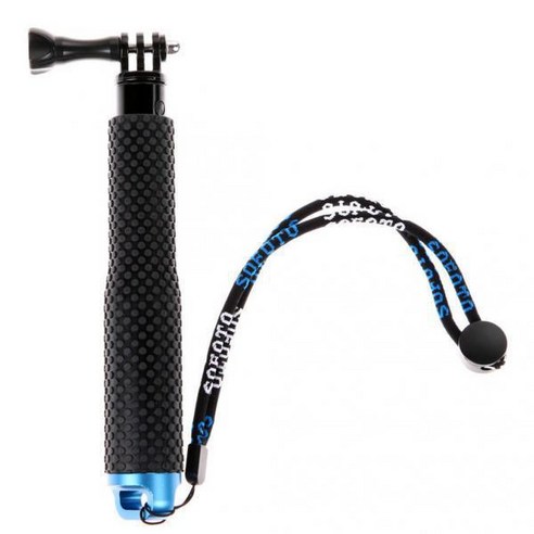 Gopro 영웅 4 3 블루에 대 한 2pcs 확장 가능한 Monopod 삼각대 Selfie 스틱 극