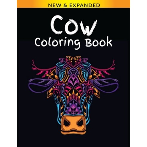 Cow Coloring Book: Best Gift for Men and Women Paperback, Independently Published