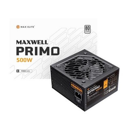 맥스엘리트 MAXWELL PRIMO 500W 80PLUS스탠다드 플랫