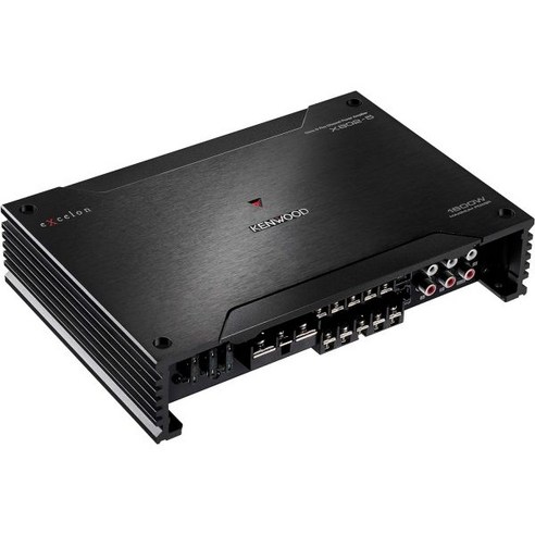 KENWOOD X8025 eXcelon 5채널 1600와트 최대 파워카 오디오 앰프