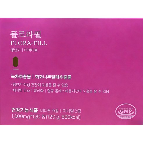 마이디데이 플로라필 120정 1박스 대용량 4개월분