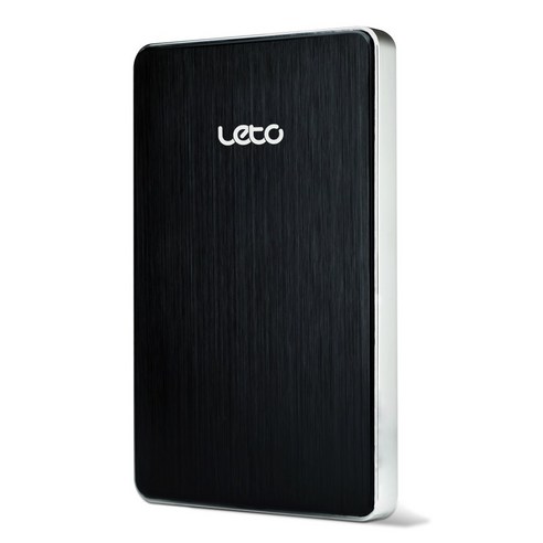 레토 L2SU 3.0 초슬림 외장하드, 2TB, 블랙