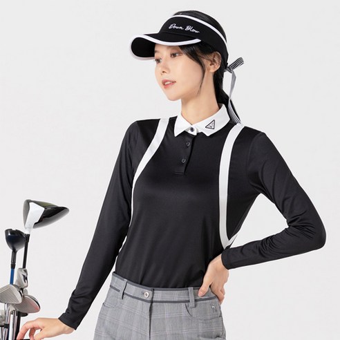 다운블로우 여자 기능성 골프웨어 카라 티셔츠 90012