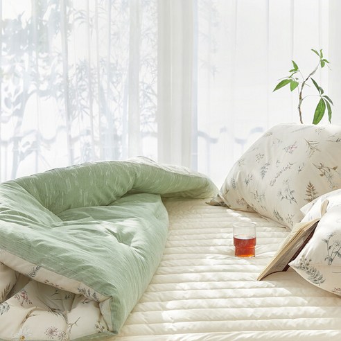 알레르망패드 [파르페by알레르망] 루이스 60수 면모달 차렵이불패드세트 Q Best Top5