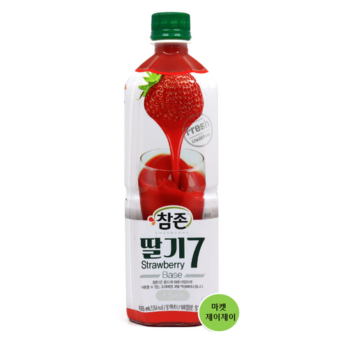 참존 딸기7 -PET, 21개, 835ml