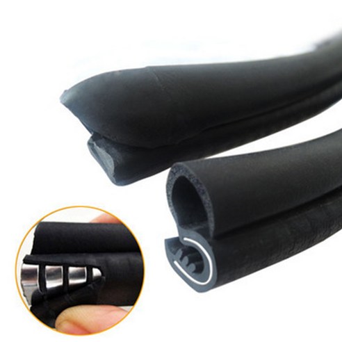 자동차풍절음 소음방지 바람소리 차단 스텐내장 무변형 도어 웨더스트립 도어 몰딩