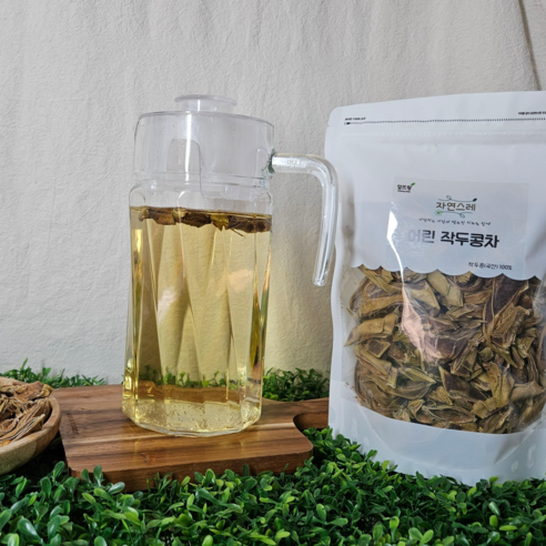 자연의 생명력을 담은 알뜨랑농원 어린 작두콩차로 건강한 일상을 시작하세요.