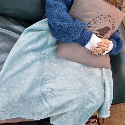 보들보들 밍크담요