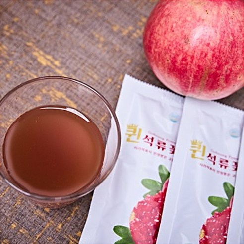 고흥 퀸 석류꽃향 석류즙을 마시면 건강과 상쾌함을 느껴보세요!